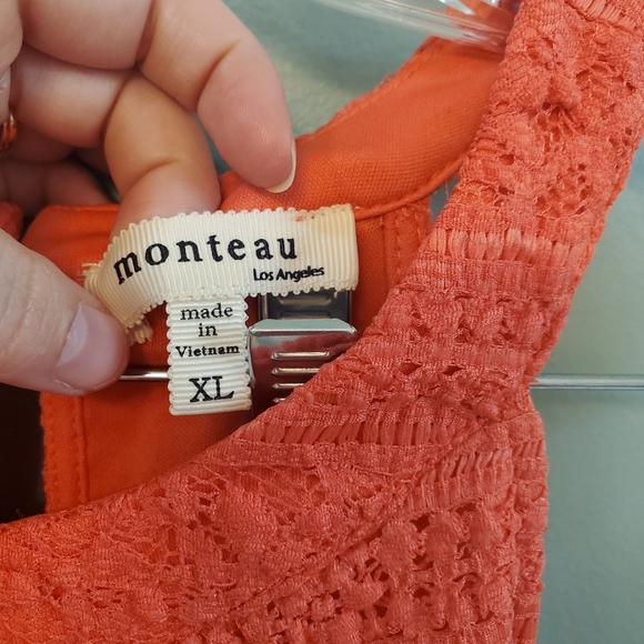 Monteau Womens Tank Top Size Xlarge - Picture 3 of 5